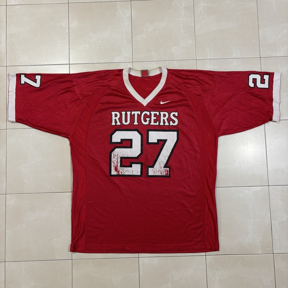 Vintage Nike Rutgers NikeTeam No. 27 Men's 2XL Football Jersey